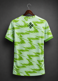 ZEESTYLE Green Wave Activewear Tee