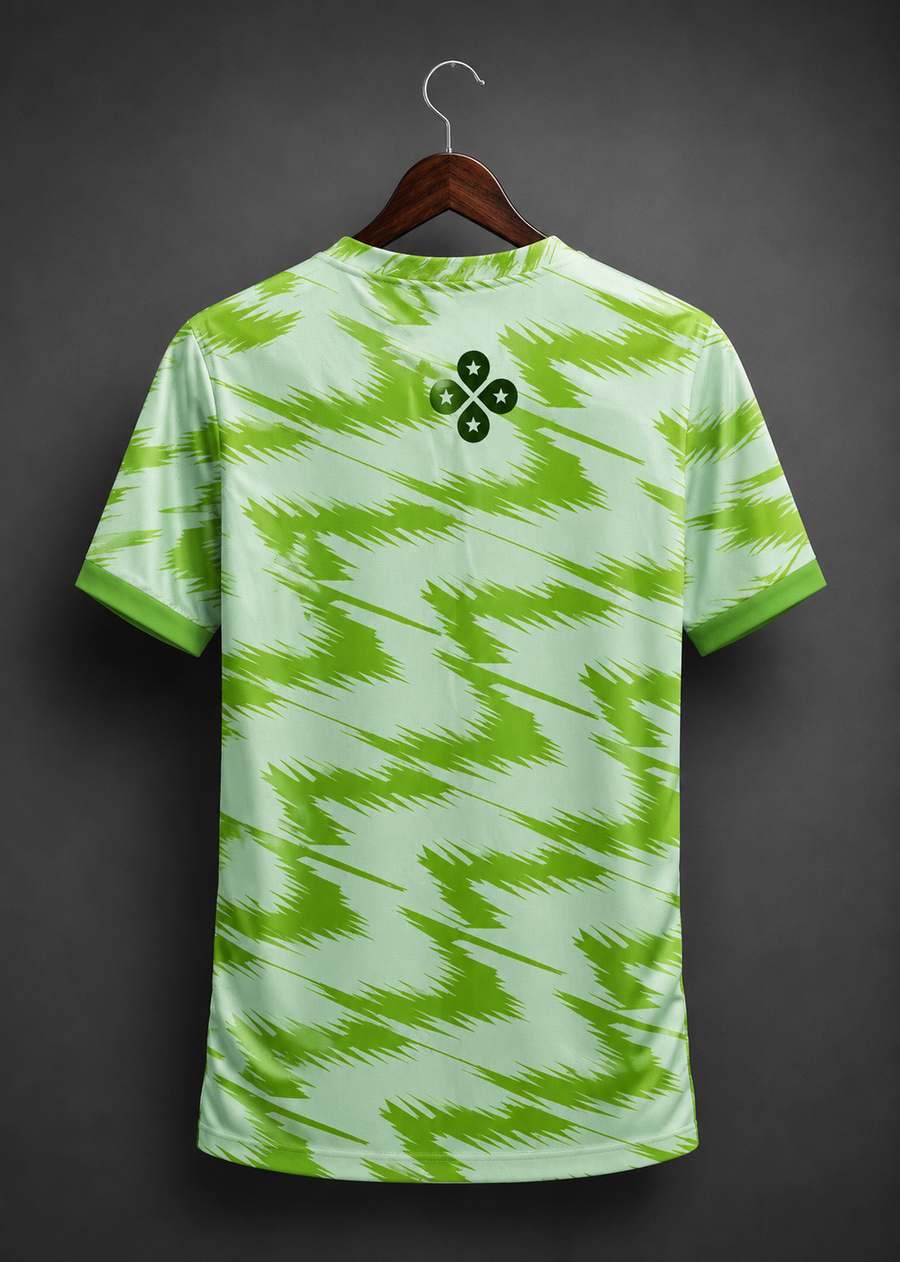 ZEESTYLE Green Wave Activewear Tee