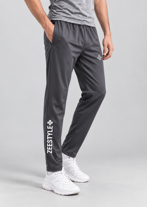 ZEESTYLE Jet Black Elite Dri-Fit Trouser
