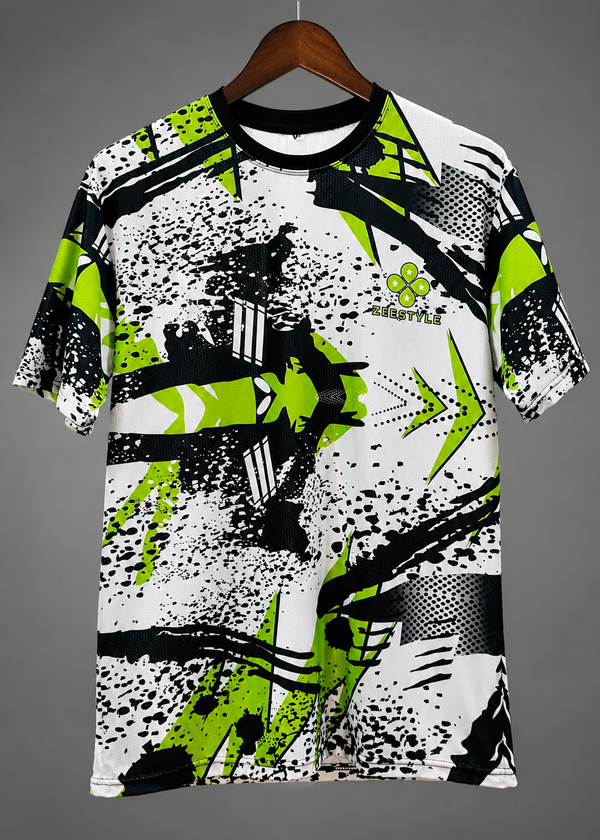 ZEESTYLE Neon Rush Performance T-Shirt