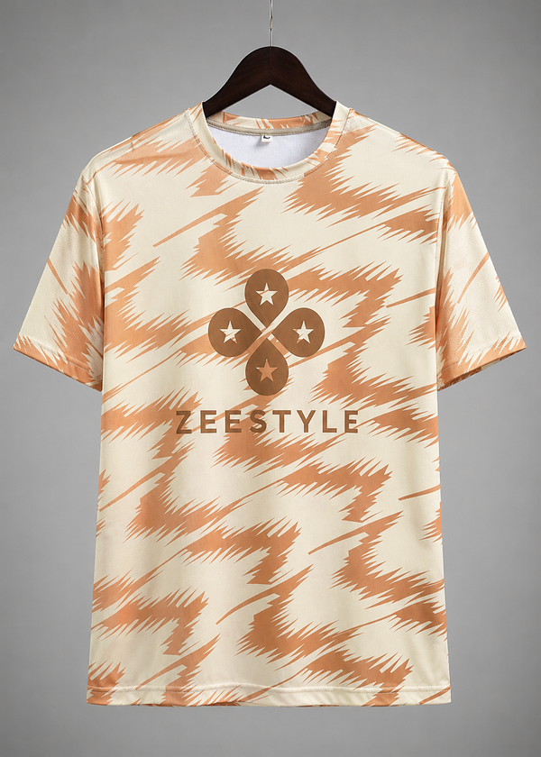 ZEESTYLE Desert Wave Activewear Tee