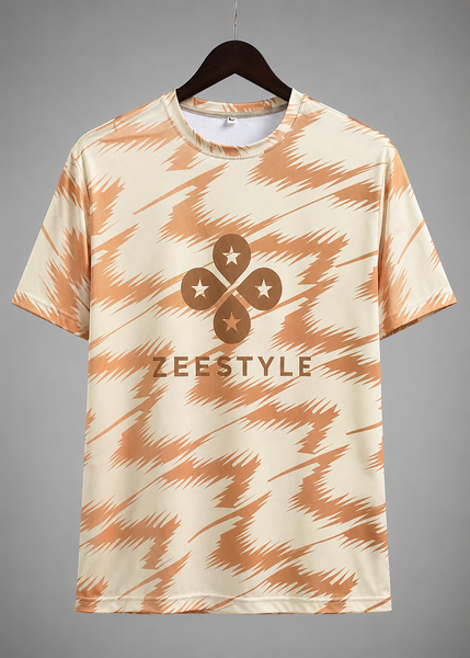 ZEESTYLE Desert Wave Activewear Tee
