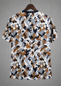ZEESTYLE Army Desert Activewear Tee