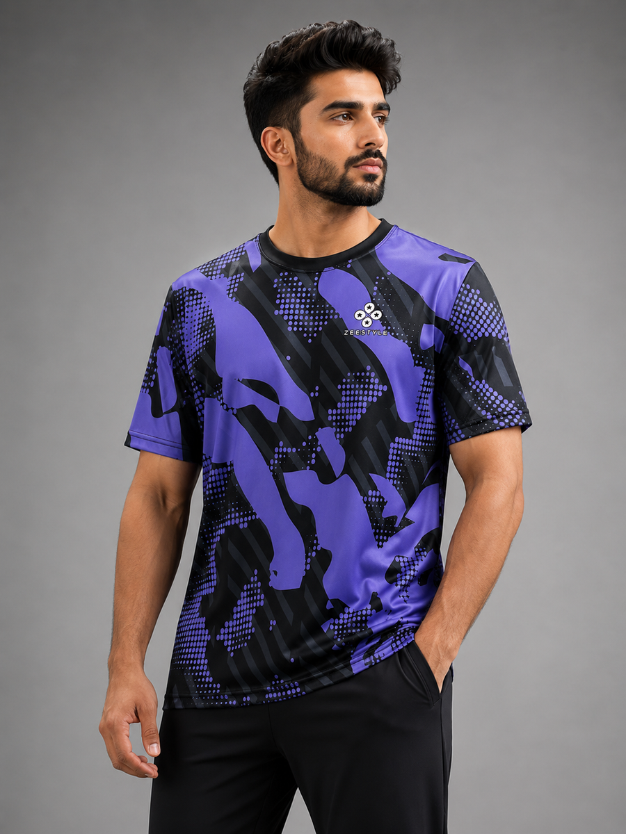 Lavender Camo Performance T-Shirt