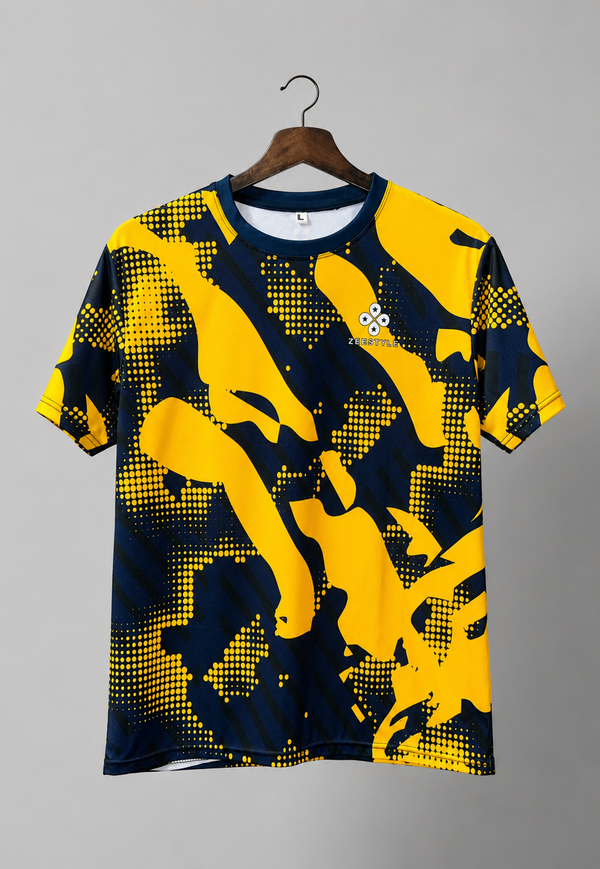 ZEESTYLE Golden Camo Performance Shirt