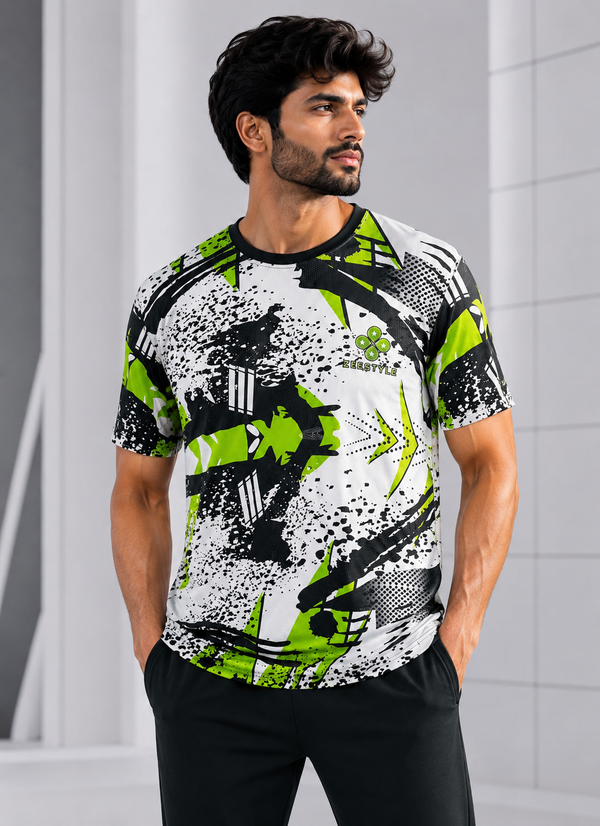 ZEESTYLE Neon Rush Performance T-Shirt