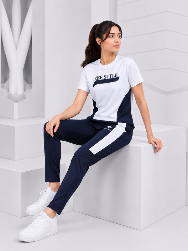 ZEESTYLE Classic Contrast Tracksuit – Women's
