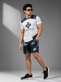 ZEESTYLE Urban Camo Summer Shorts Set