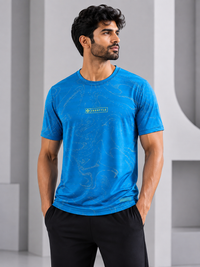 ZEESTYLE Ocean Blue Performance T-Shirt