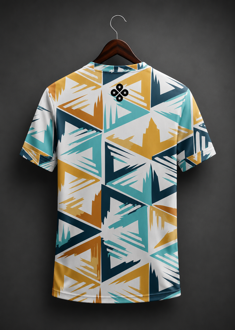 ZEESTYLE Modern Pattern Performance Tee