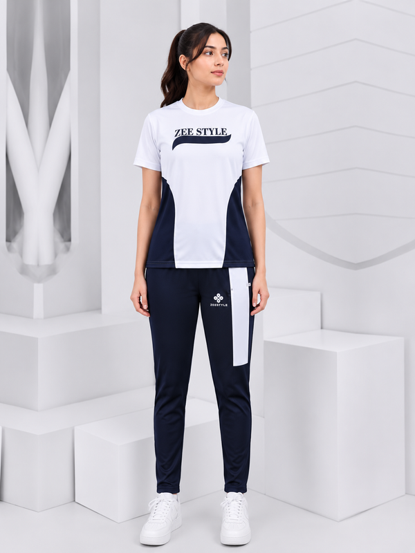 ZEESTYLE Classic Contrast Tracksuit – Women's