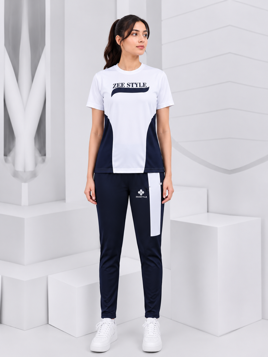 ZEESTYLE Classic Contrast Tracksuit – Women's