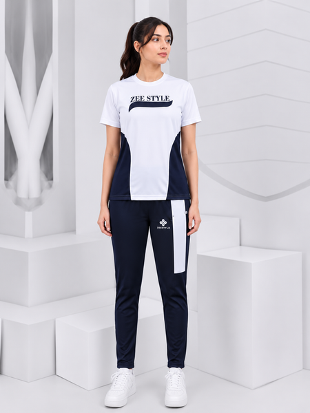 ZEESTYLE Classic Contrast Tracksuit – Women's