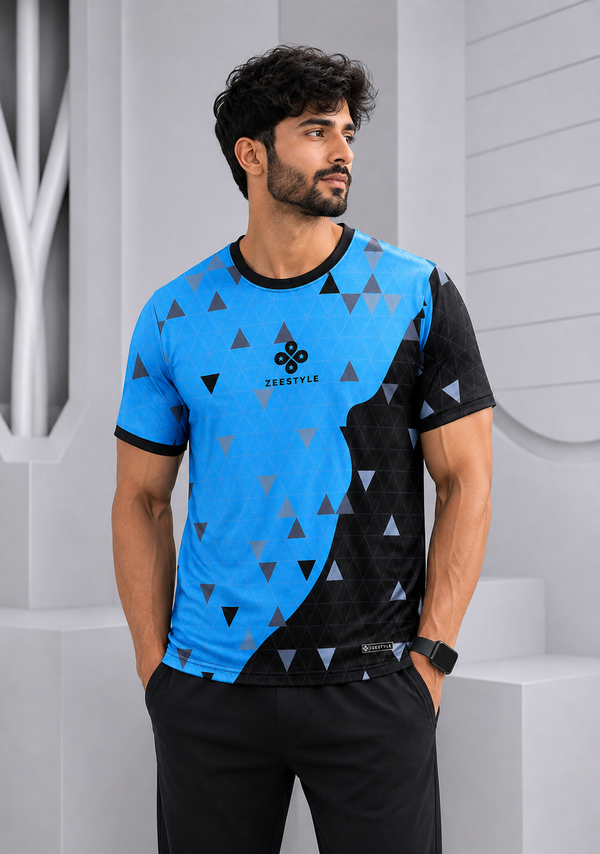 ZEESTYLE Sky Pulse Activewear Tee